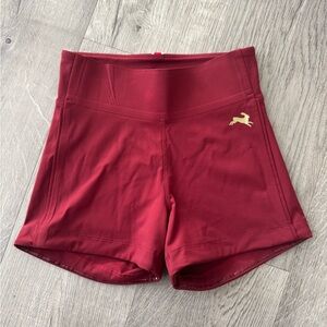 Tracksmith Women's Maroon Short Tights